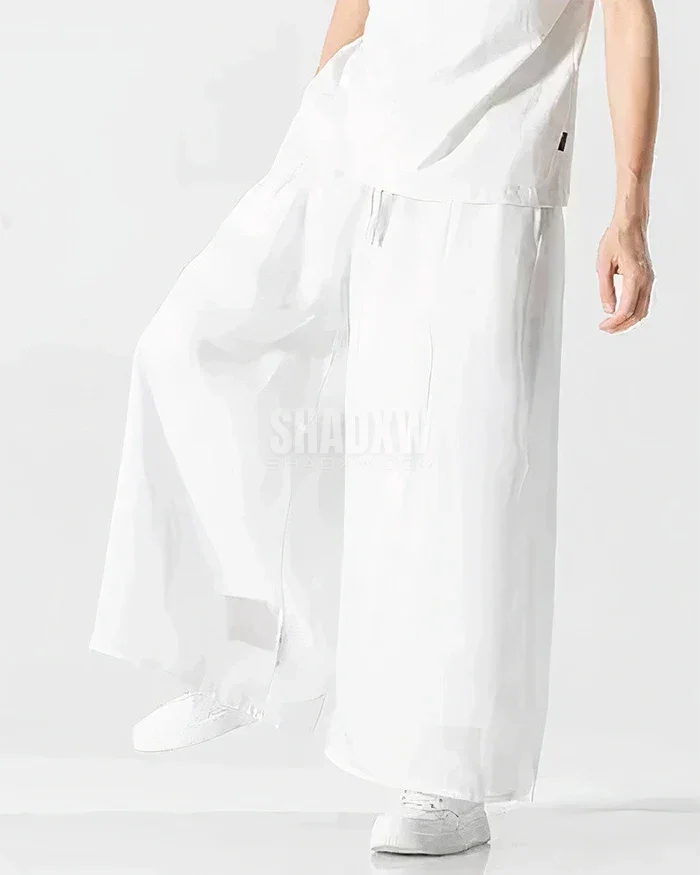 Ivory Flow Hakama Pants — product view 7