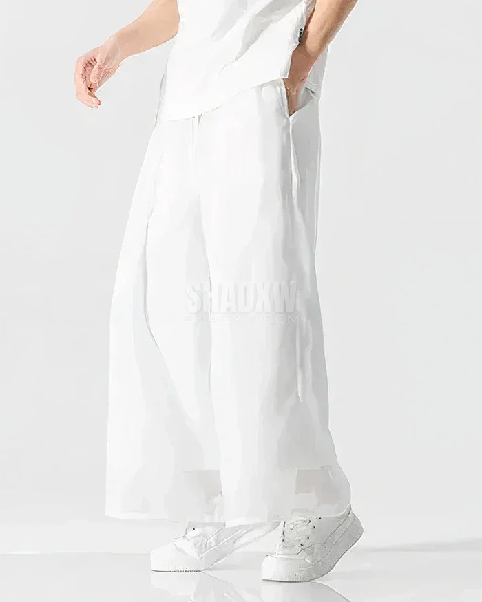 Ivory Flow Hakama Pants — product view 8