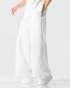 Ivory Flow Hakama Pants — product view 8
