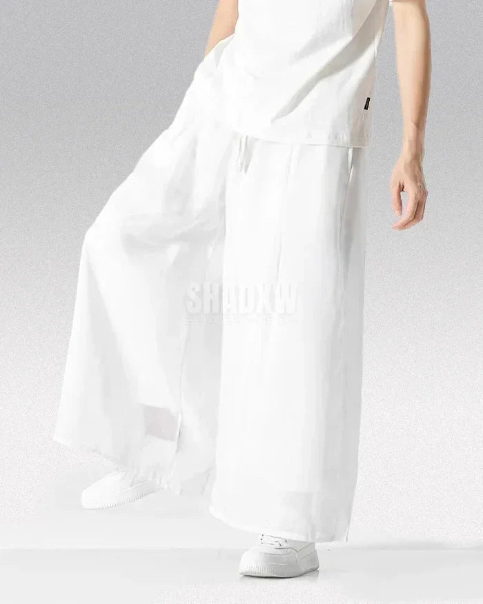 Ivory Flow Hakama Pants — product view 3