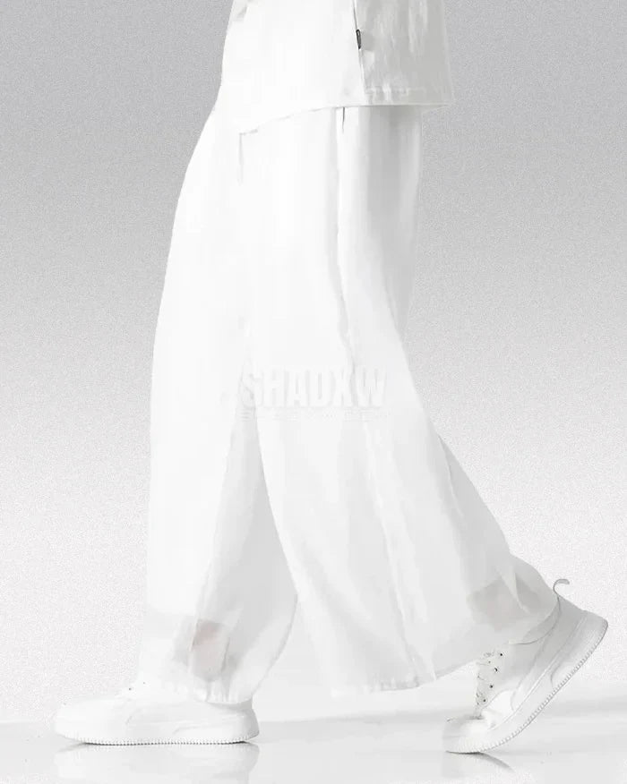 Ivory Flow Hakama Pants — product view 2