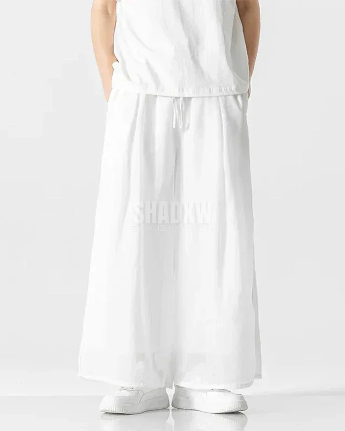 Ivory Flow Hakama Pants — product view 4