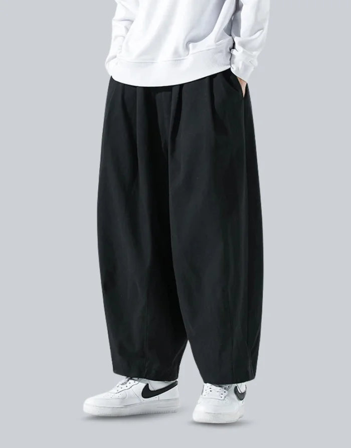 Wide Frame Hakama Pants — product view 1
