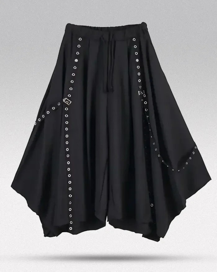 Nocturne Black Hakama Pants — product view 4