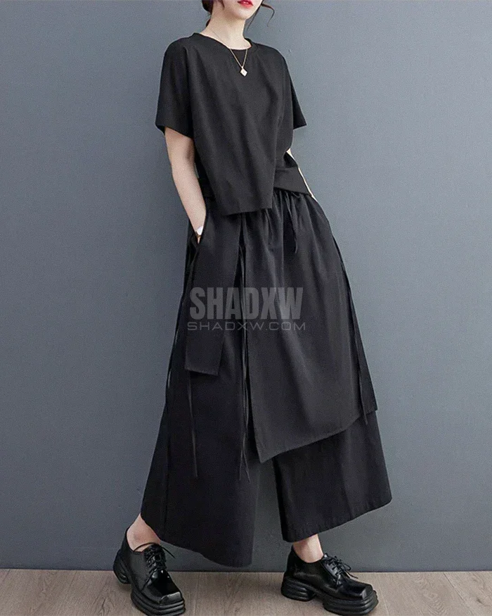Double-Layer Muse Hakama Pants — product view 4