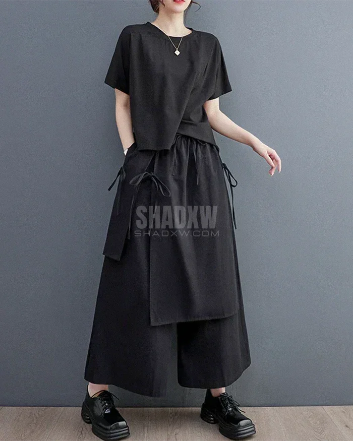 Double-Layer Muse Hakama Pants — product view 6