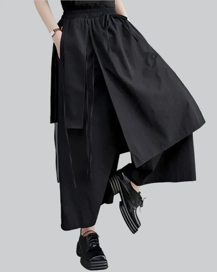 Double-Layer Muse Hakama Pants — product view 1