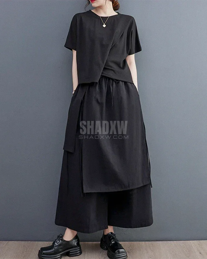 Double-Layer Muse Hakama Pants — product view 3