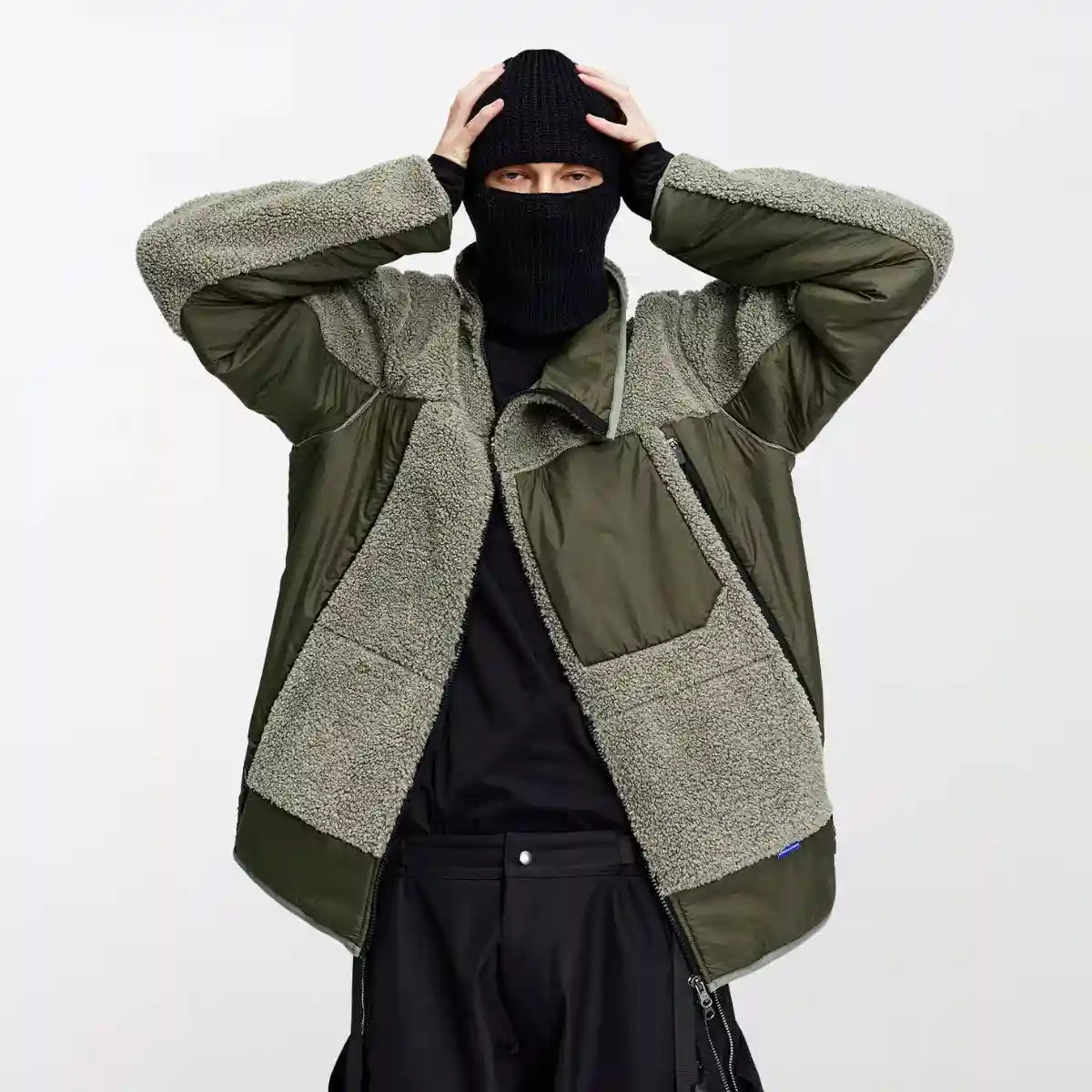 01TS07 Fleece Techwear Jacket