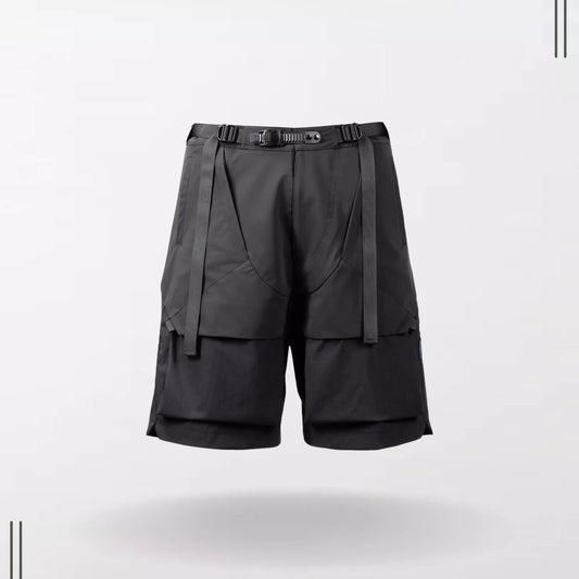 3D Curved Waterproof Summer Techwear Shorts By Clotechnow