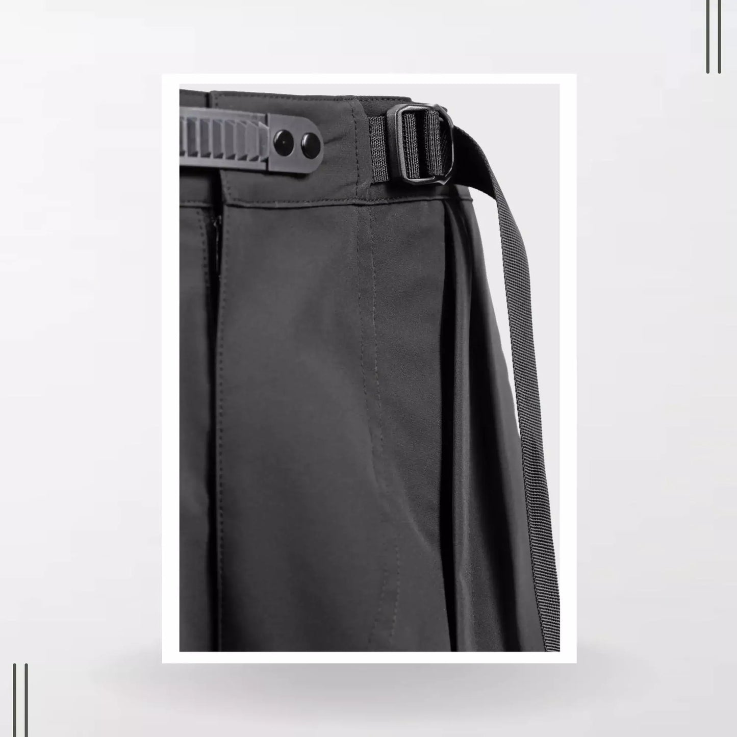 3D Curved Waterproof Summer Techwear Shorts By Clotechnow