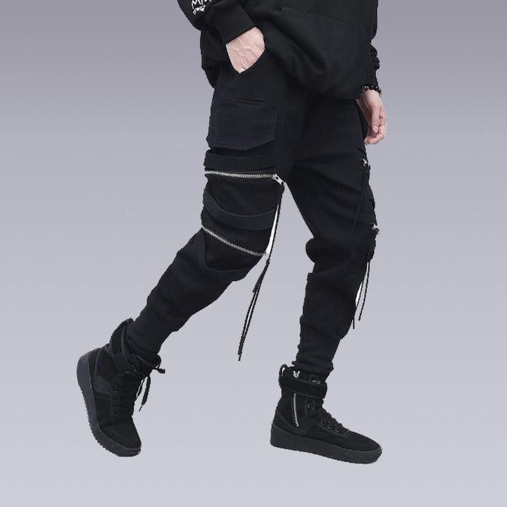 STREETWEAR ZIPPER PANTS - Clotechnow