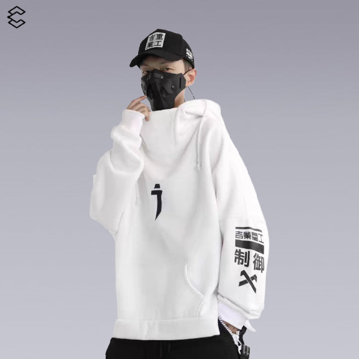 CYBERPUNK TECHWEAR DUSK HOODIE - Techwear Shop -Clotechnow