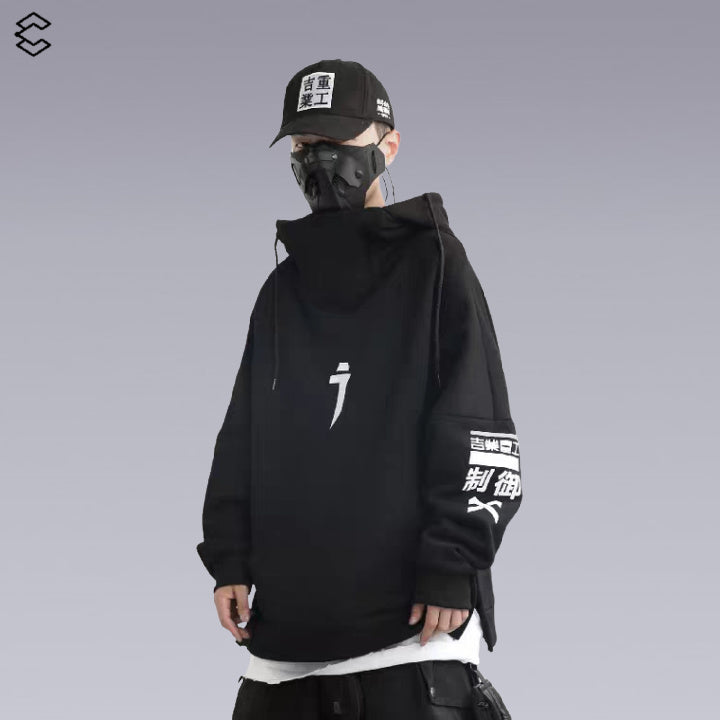 CYBERPUNK TECHWEAR DUSK HOODIE - Techwear Shop -Clotechnow