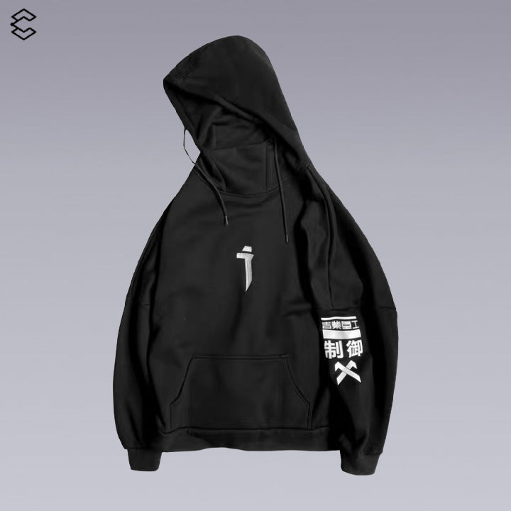 CYBERPUNK TECHWEAR DUSK HOODIE - Techwear Shop -Clotechnow