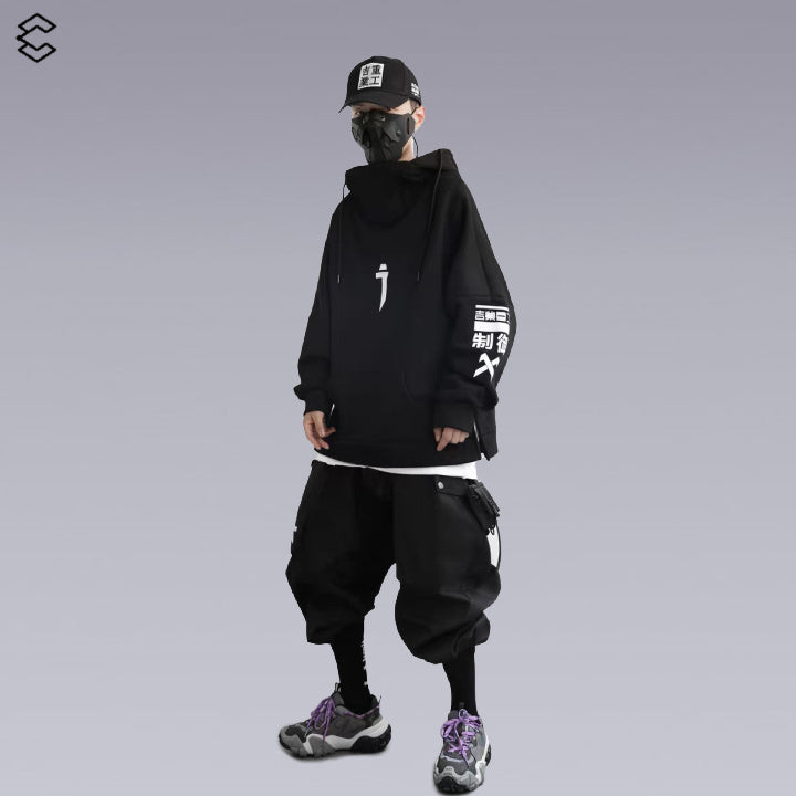 CYBERPUNK TECHWEAR DUSK HOODIE - Techwear Shop -Clotechnow