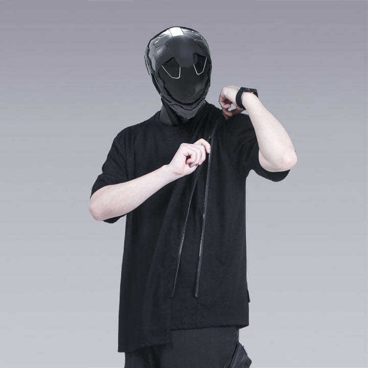 LONG Zipper Techwear T-Shirt