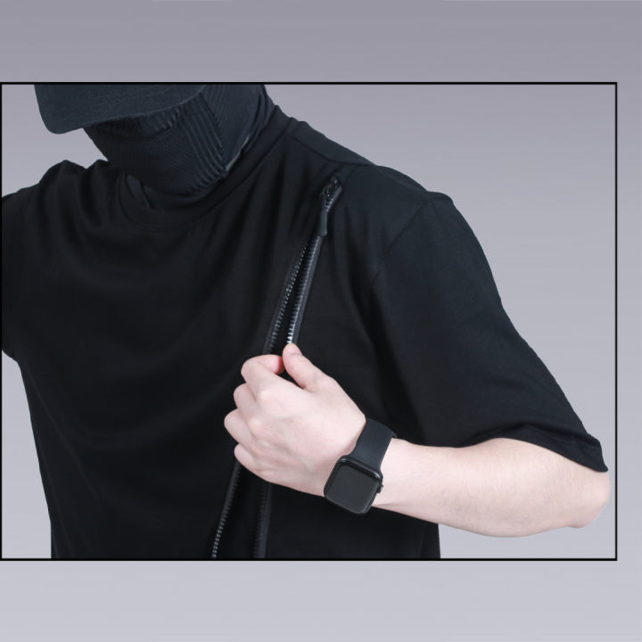 LONG Zipper Techwear T-Shirt