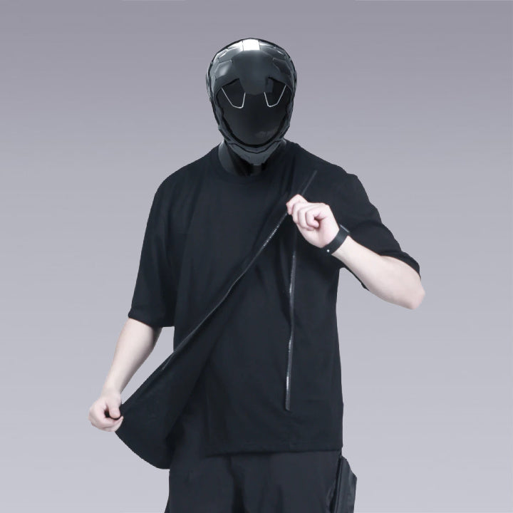 LONG Zipper Techwear T-Shirt