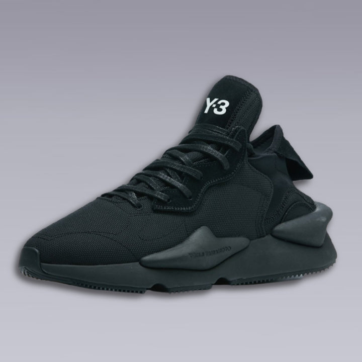 Y-3 Yamamoto Techwear Shoes in black color