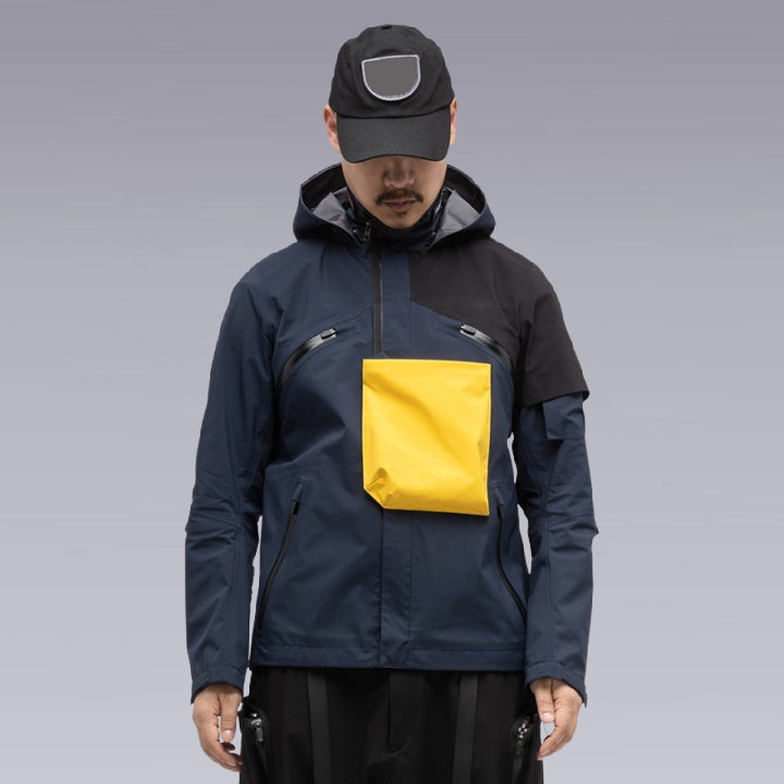 A man wearing the Death Stranding techwear Jacket