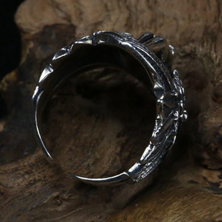 PURE SILVER ANGEL RING - Clotechnow