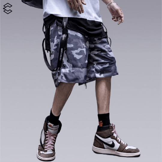 Live the best of both worlds with these reversible streetwear shorts. With one side dark and one light, you'll never want to take them off once they snag your attention. Crafted in sleek sweat absorbent breathable material that keeps you cool through any rollercoaster ride on life!  Dare to be different?