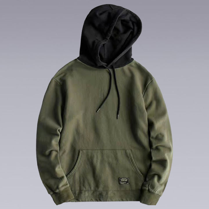 CLOTECH X-11 Techwear green hoodie - Clotechnow