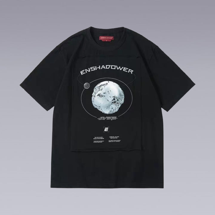 ENSHADOWER METAL PLANET T-SHIRT - Clotechnow