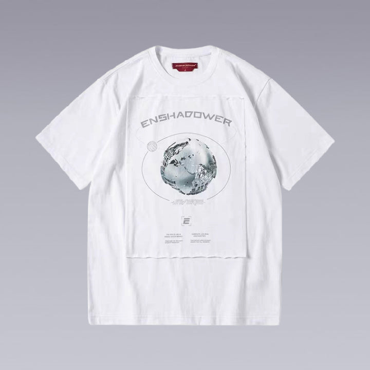 ENSHADOWER METAL PLANET T-SHIRT - Clotechnow