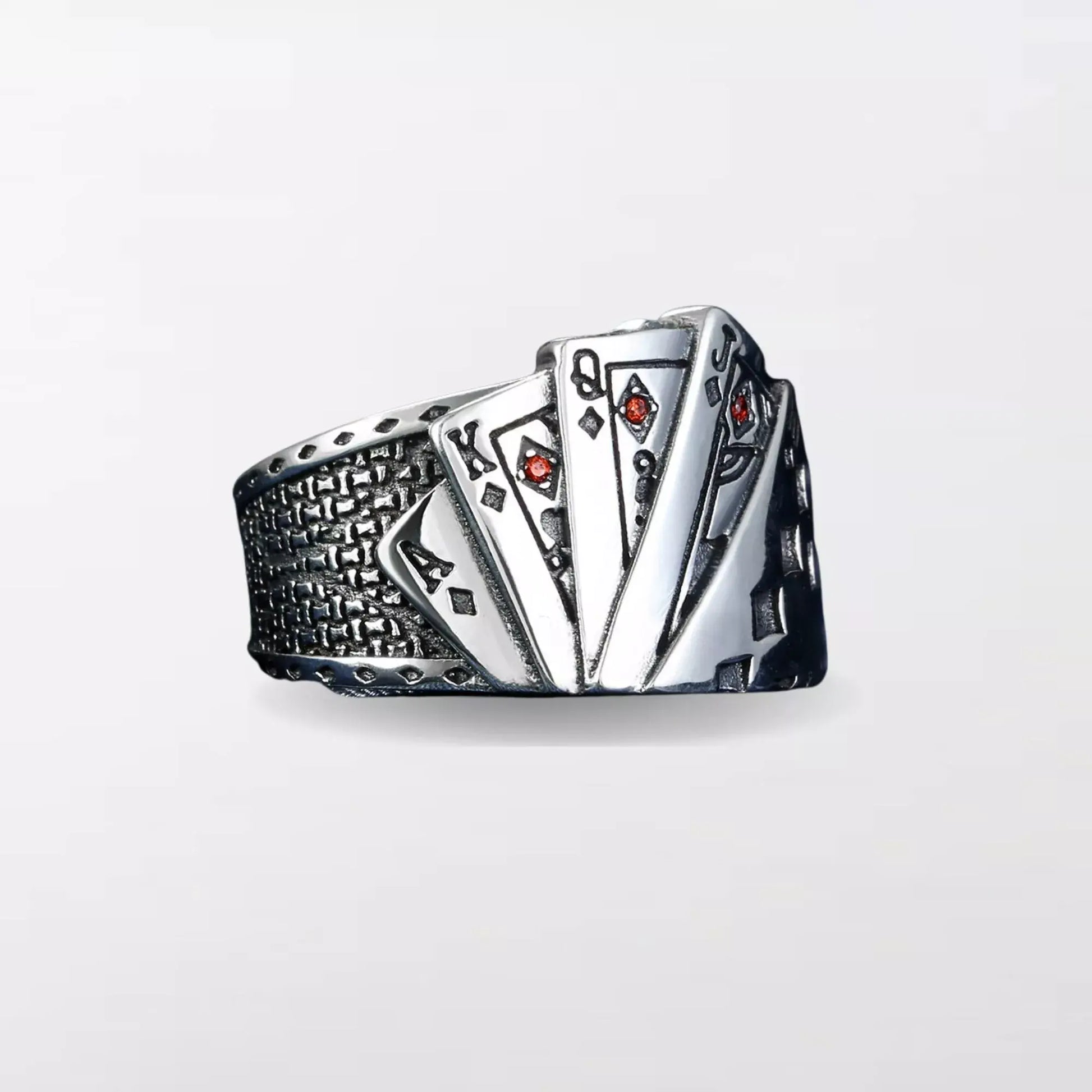 Poker Sterling Silver Ring By Clotechnow Brand - Clotechnow