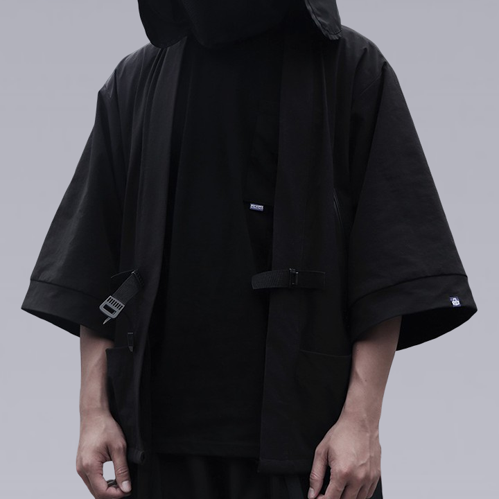 CLOTECH TECHWEAR KIMONO SHIRT - Clotechnow