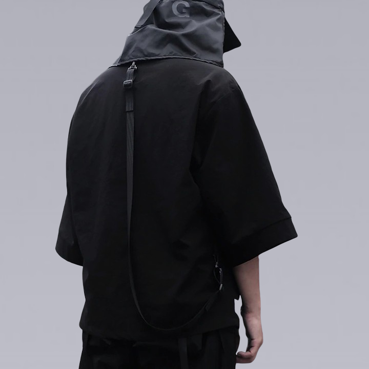 CLOTECH TECHWEAR KIMONO SHIRT - Clotechnow