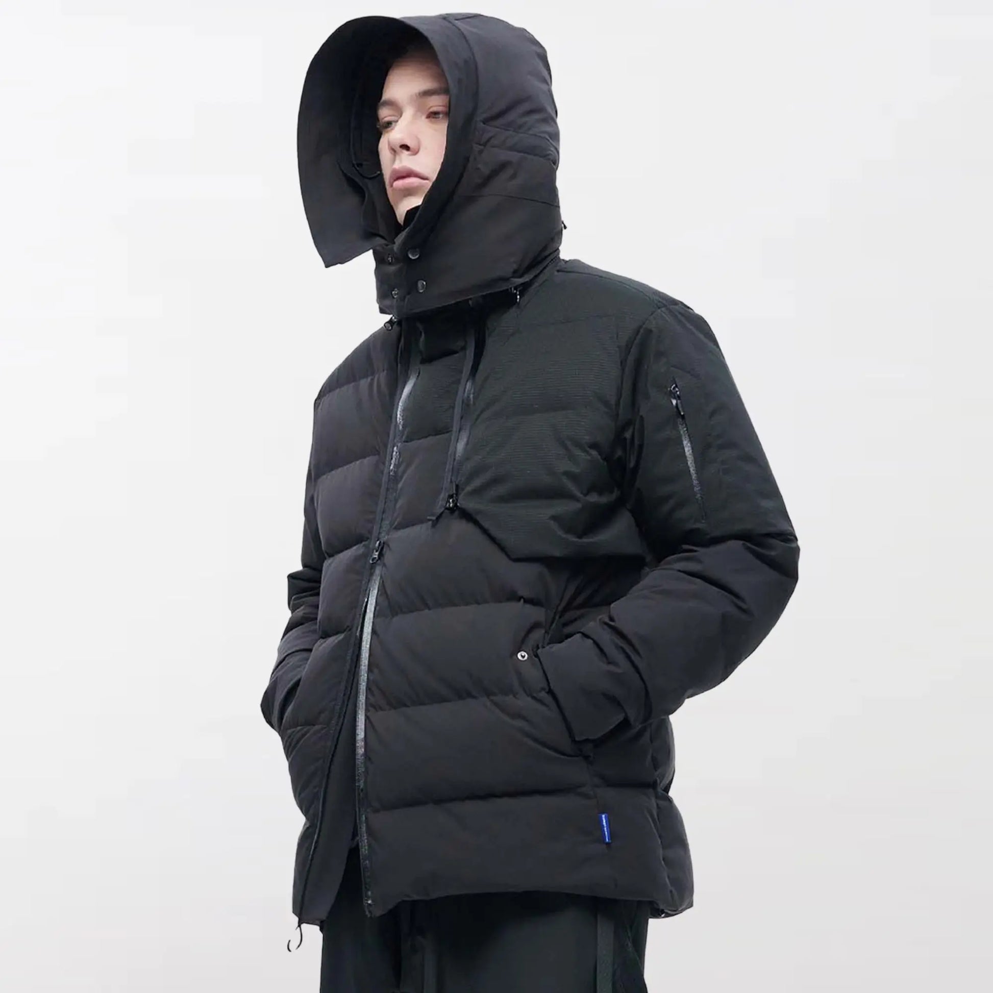 Techwear Down Puffer Jacket - Clotechnow