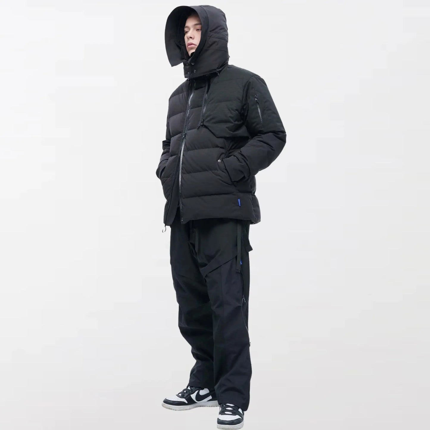 Techwear Down Puffer Jacket - Clotechnow