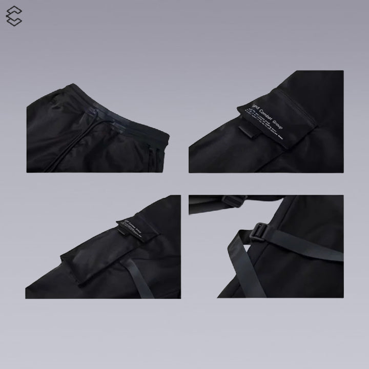 Futuristic Techwear Jogger Pants - Clotechnow