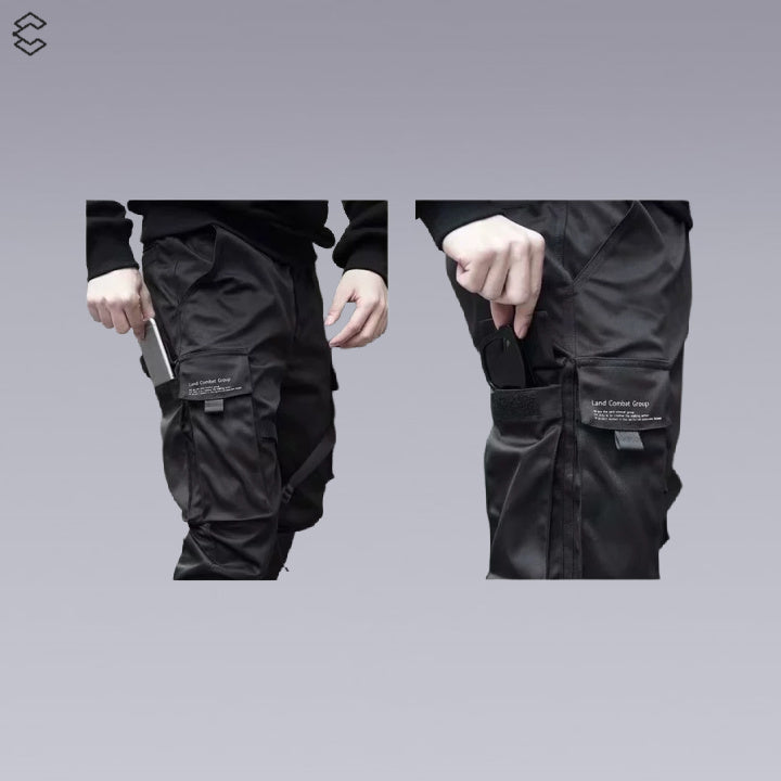 Futuristic Techwear Jogger Pants - Clotechnow