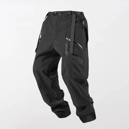 Waterproof Zippered Techwear Pants - Clotechnow