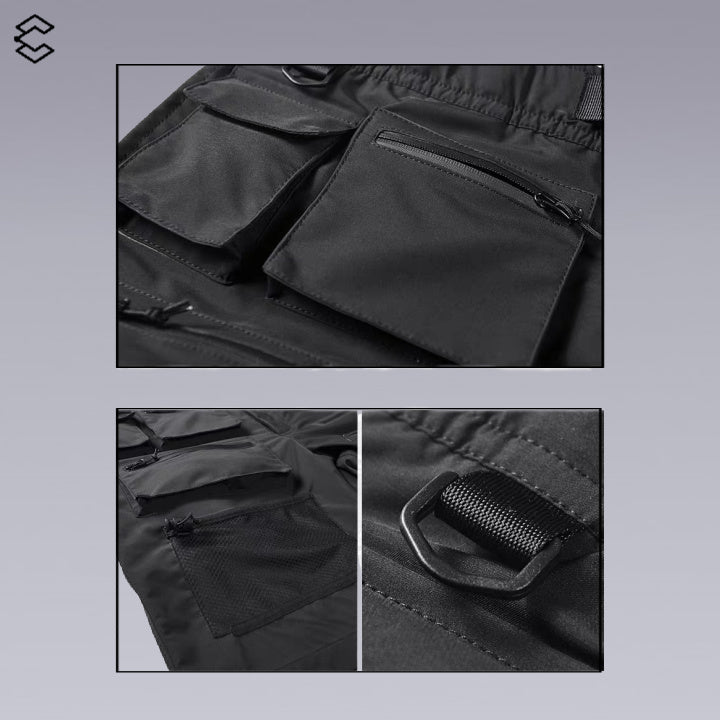 X-21 MULTI-POCKET TECHWEAR SHORTS - Clotechnow