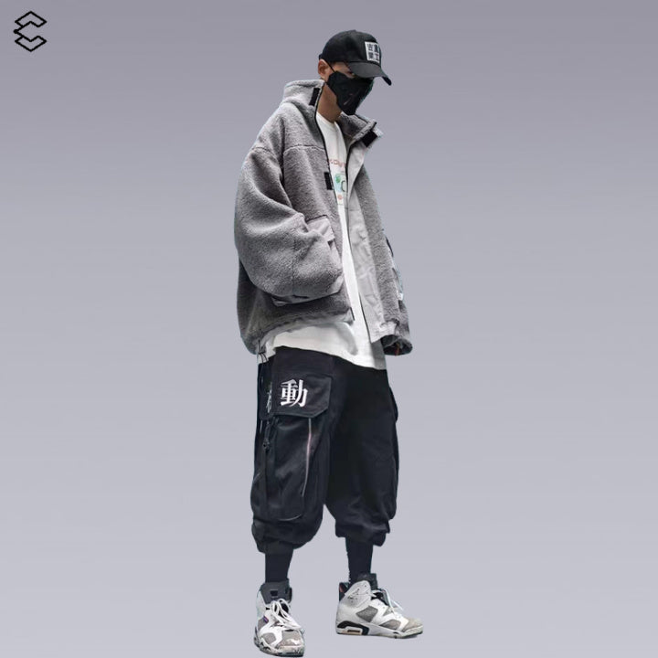 X-21 STREETWEAR PANTS WITH STRAPS - Techwear shop - Clotechnow